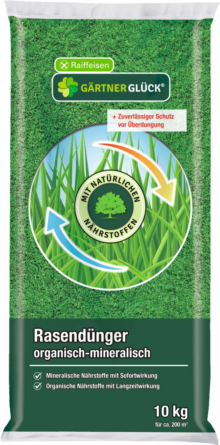 GÄRTNERGLÜCK Rasendünger organisch-mineralisch granuliert